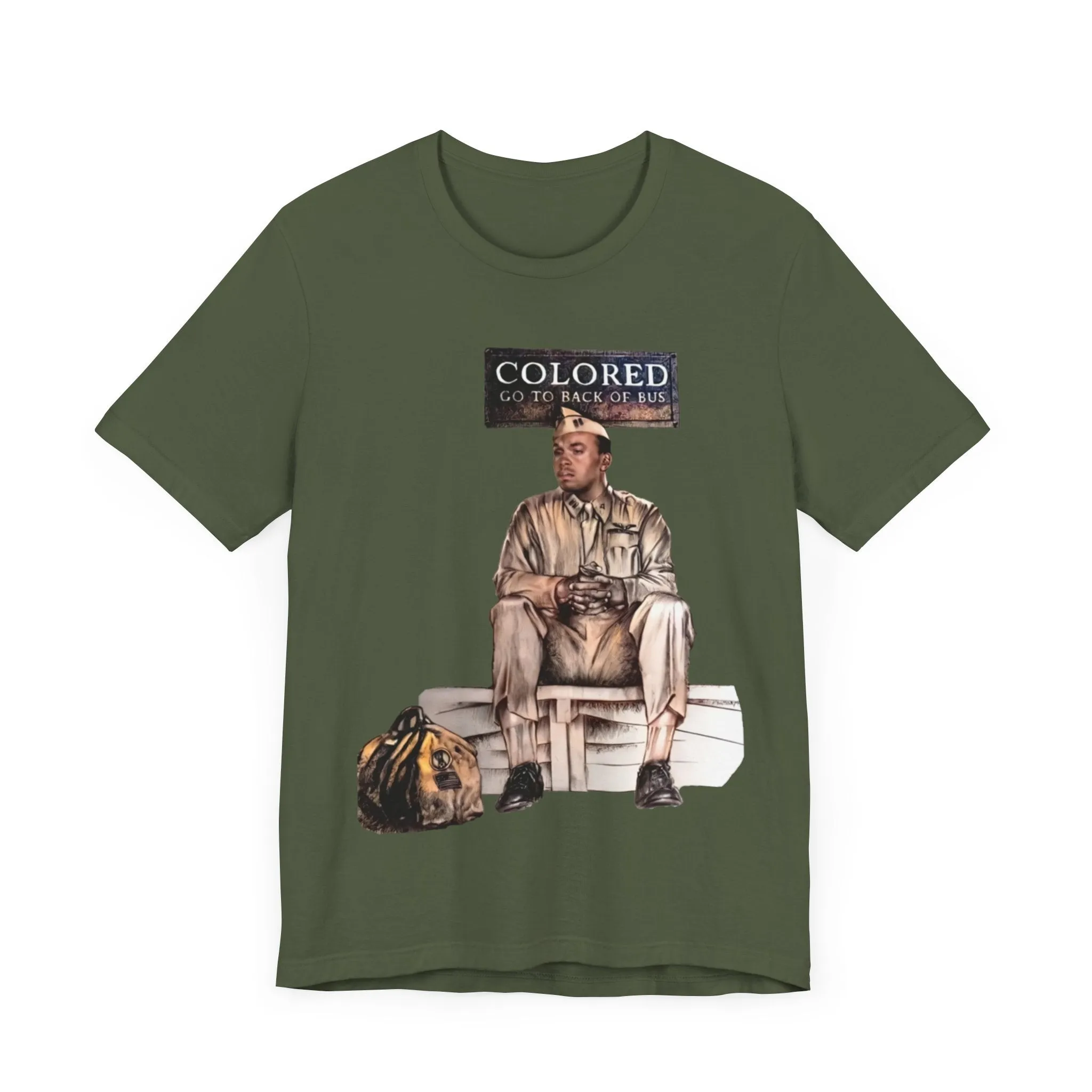 Black Veterans: Unisex Jersey Short Sleeve Tee