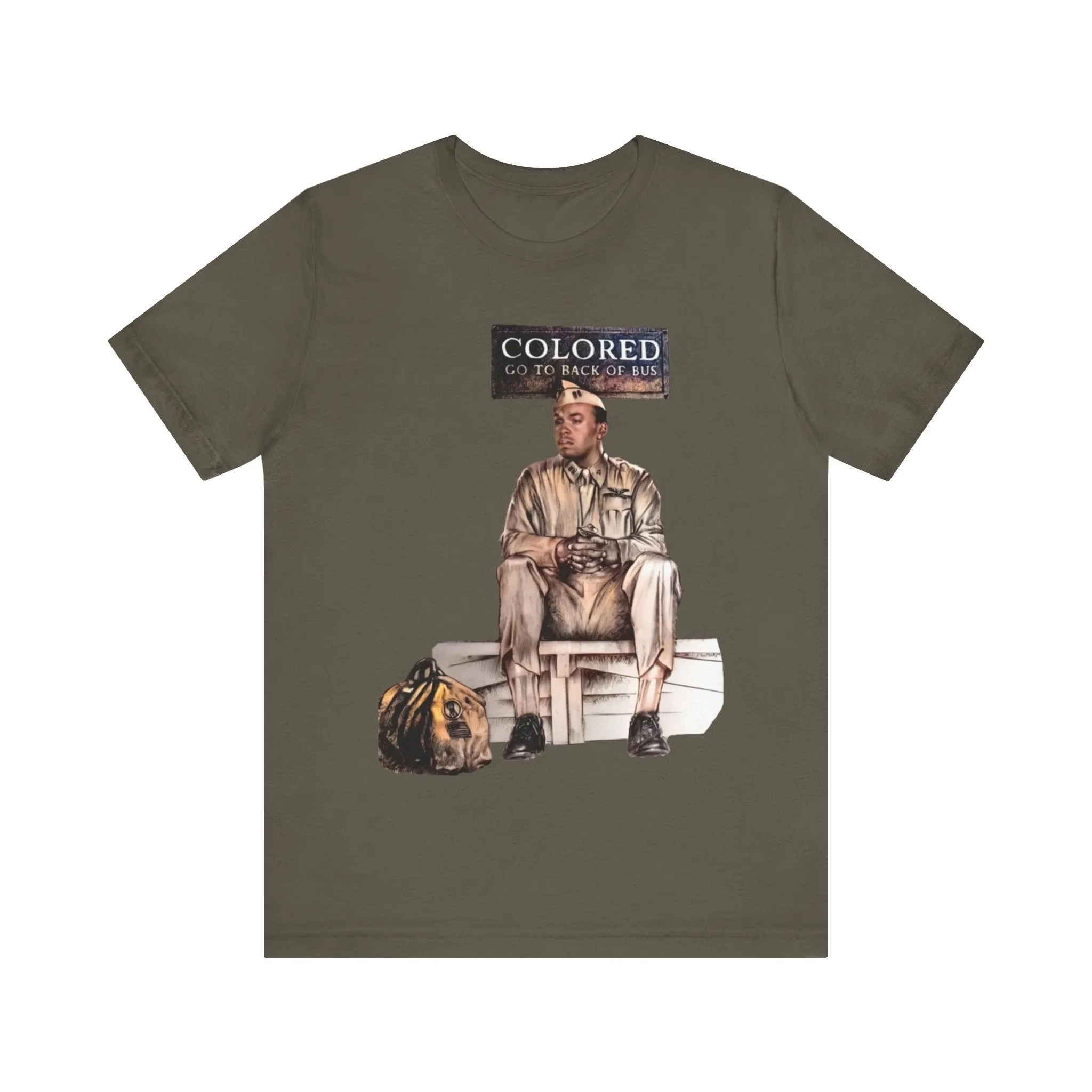 Black Veterans: Unisex Jersey Short Sleeve Tee
