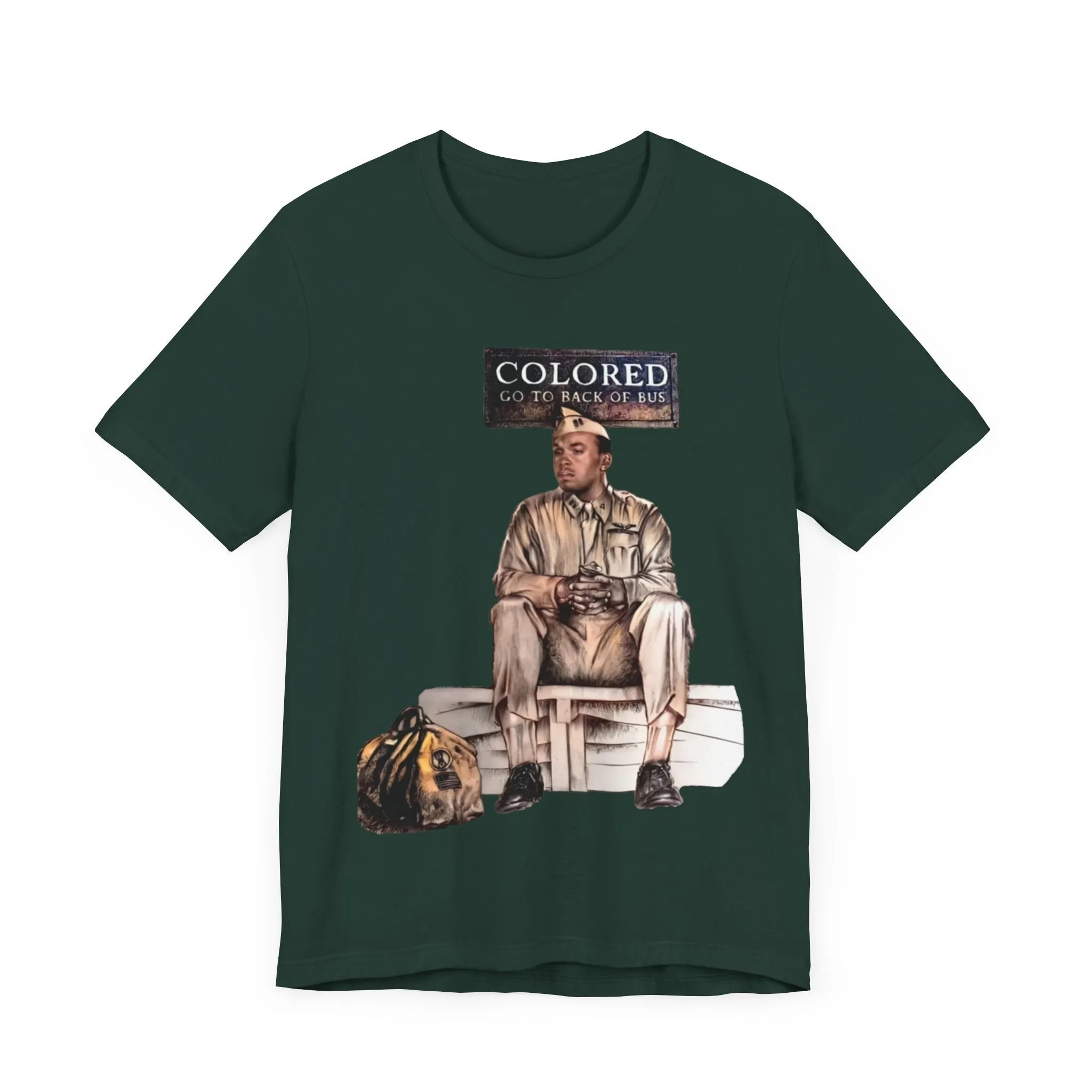 Black Veterans: Unisex Jersey Short Sleeve Tee