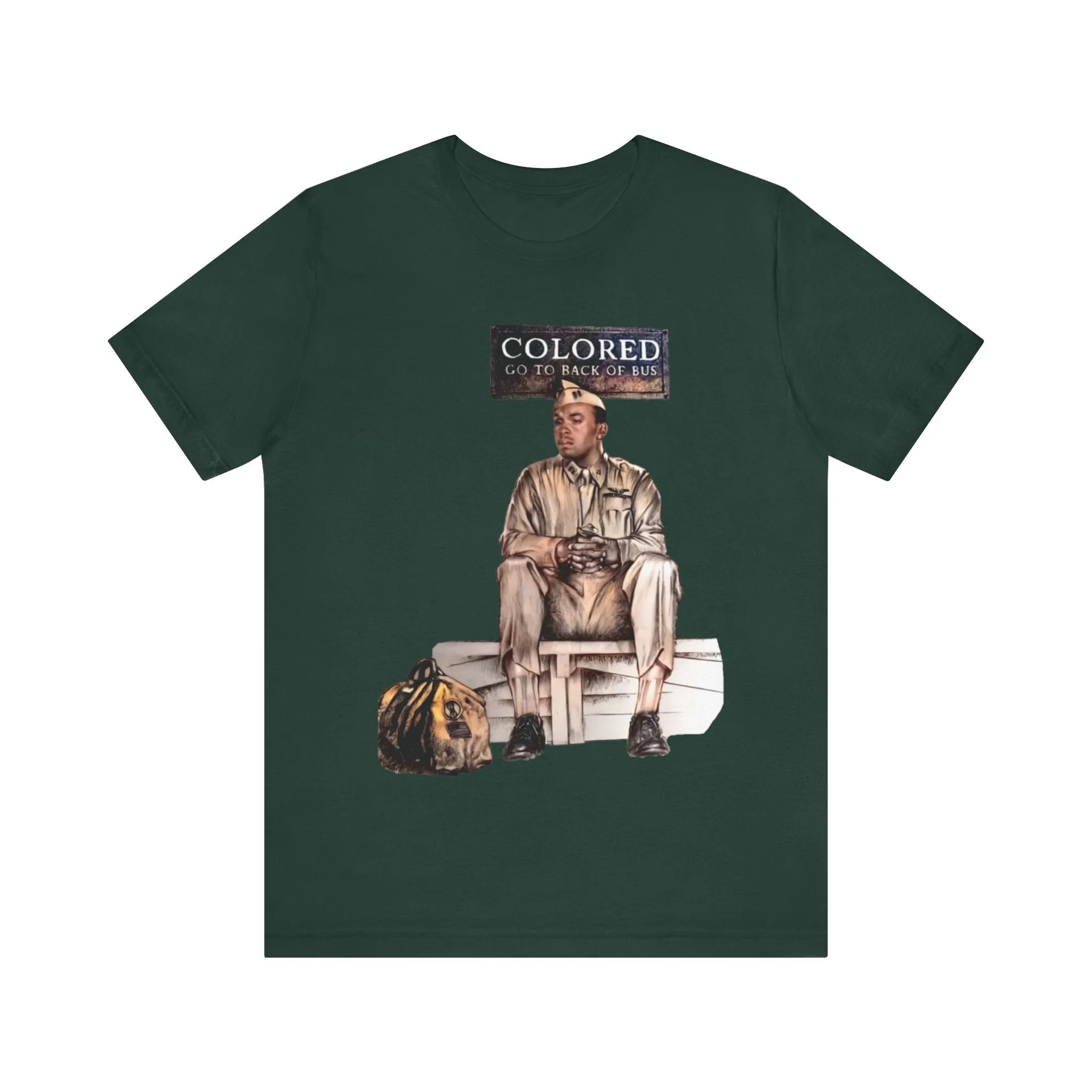 Black Veterans: Unisex Jersey Short Sleeve Tee