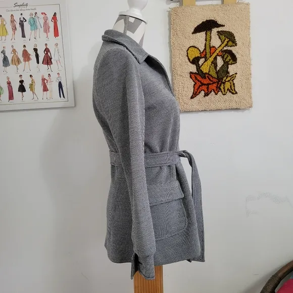 Bodin Knits | 70s Vintage Knit Tie Waist Jacket