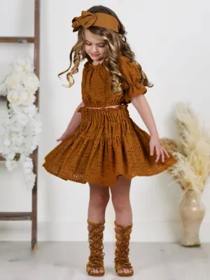 Boho Charm Smocked Top and Skirt Set