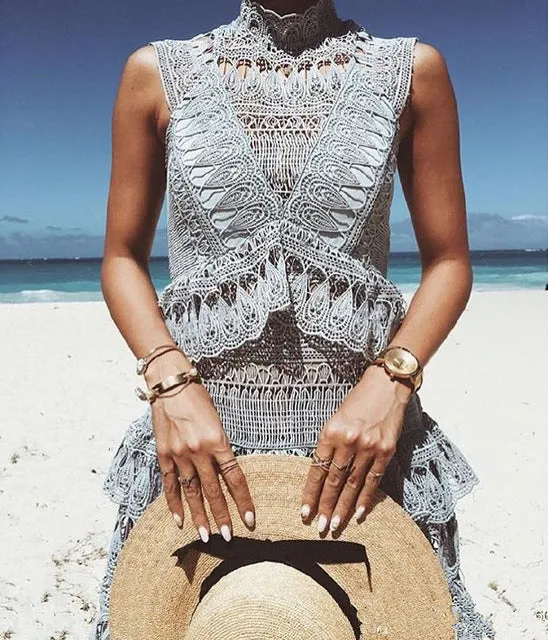 Breezy Beach Laces Dress