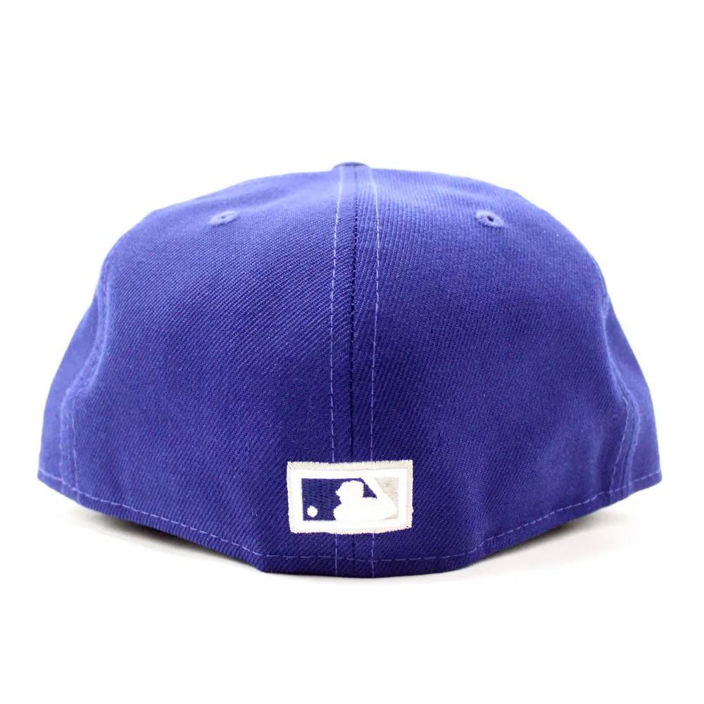 Brooklyn Dodgers 1949 New Era 59Fifty Fitted Hat (Cardinal Gray Under Brim)