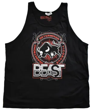 Bull Beast Black Tank Top