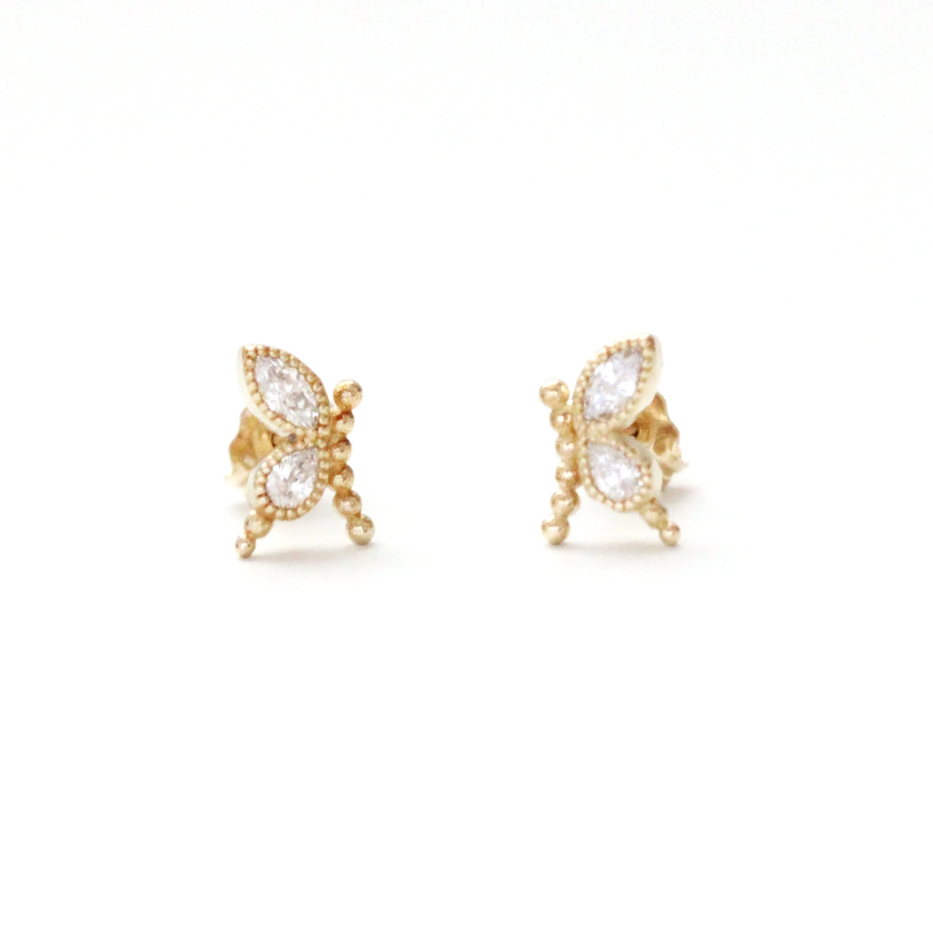 Butterfly Diamond Earrings
