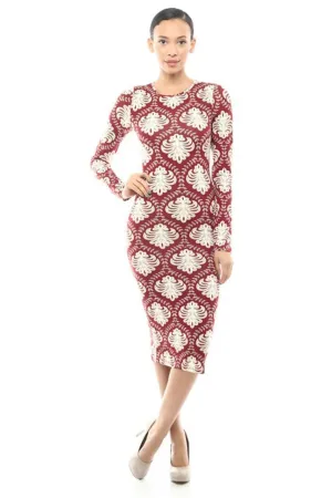 Casual Dress Dress Horizantal Tribal Black Purple