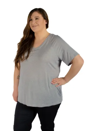 Chandail Moab Merino Taille Plus - Gris