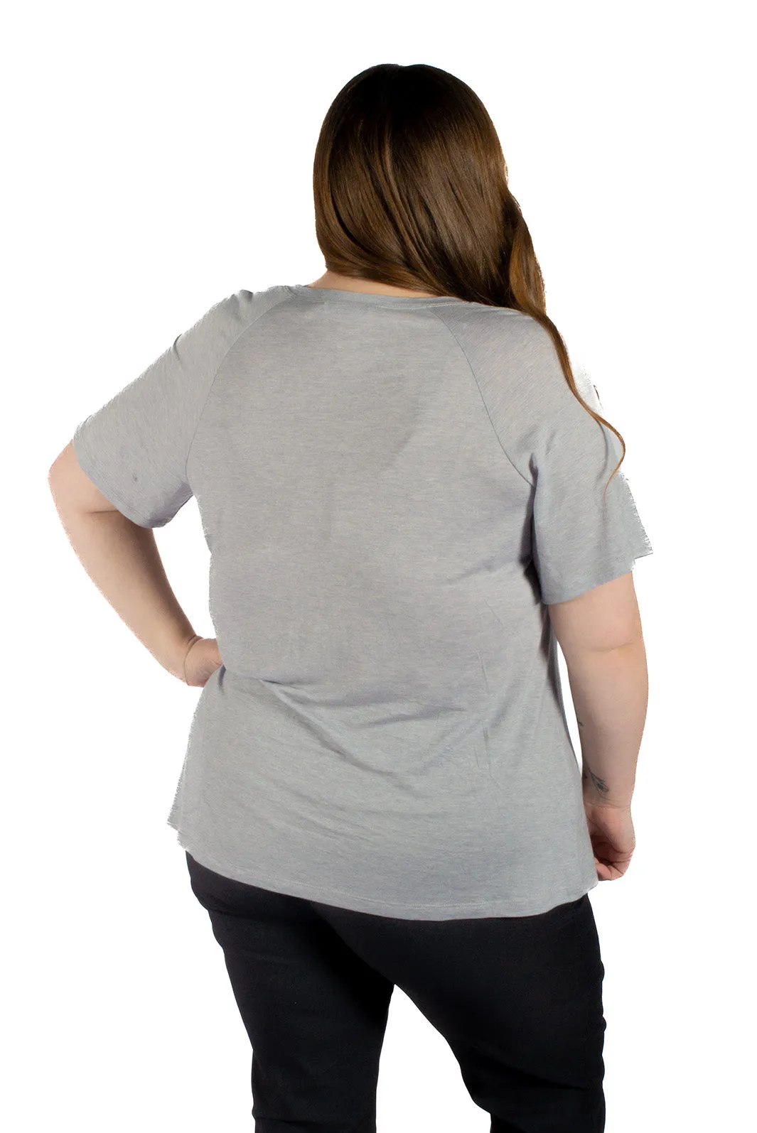 Chandail Moab Merino Taille Plus - Gris