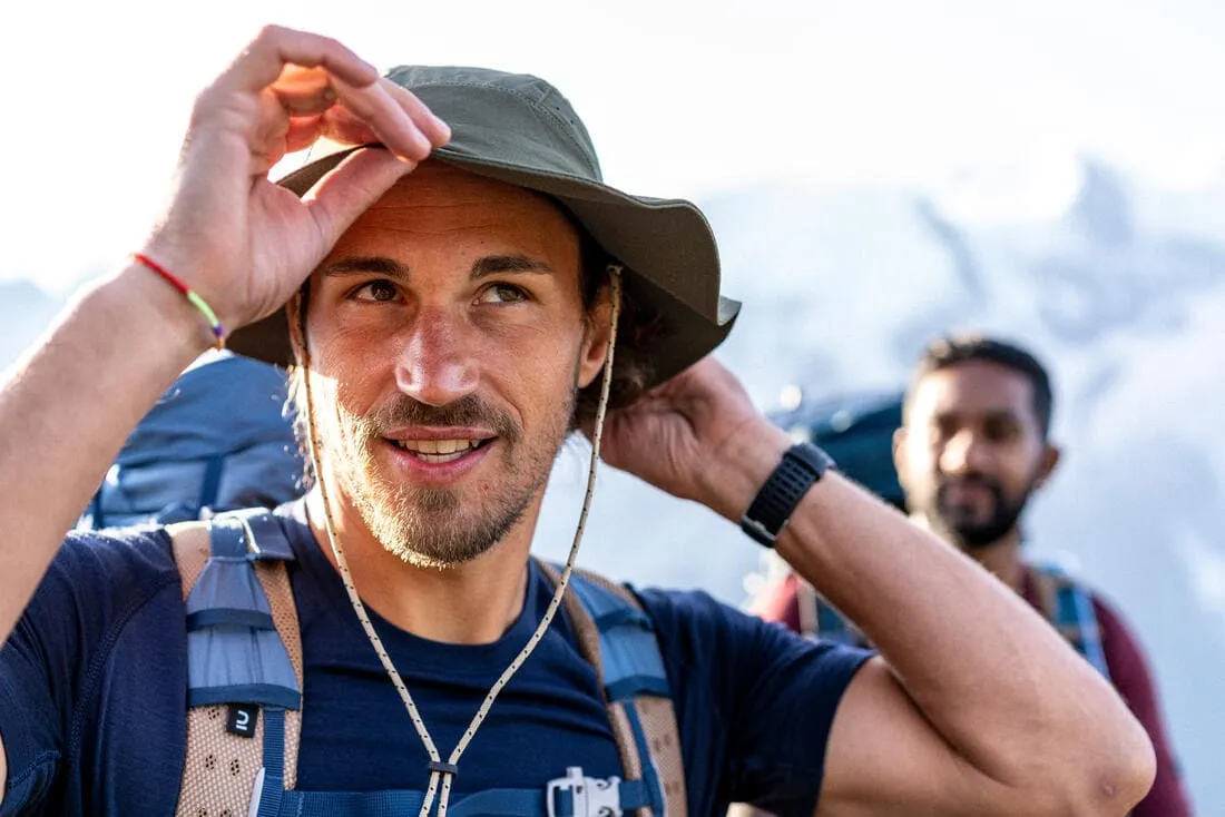CHAPEAU TREKKING ANTI-UV - MT500 - HOMME