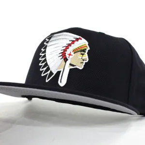Chiefs New Era 59Fifty Fitted Hats (Navy Gray Under Brim)