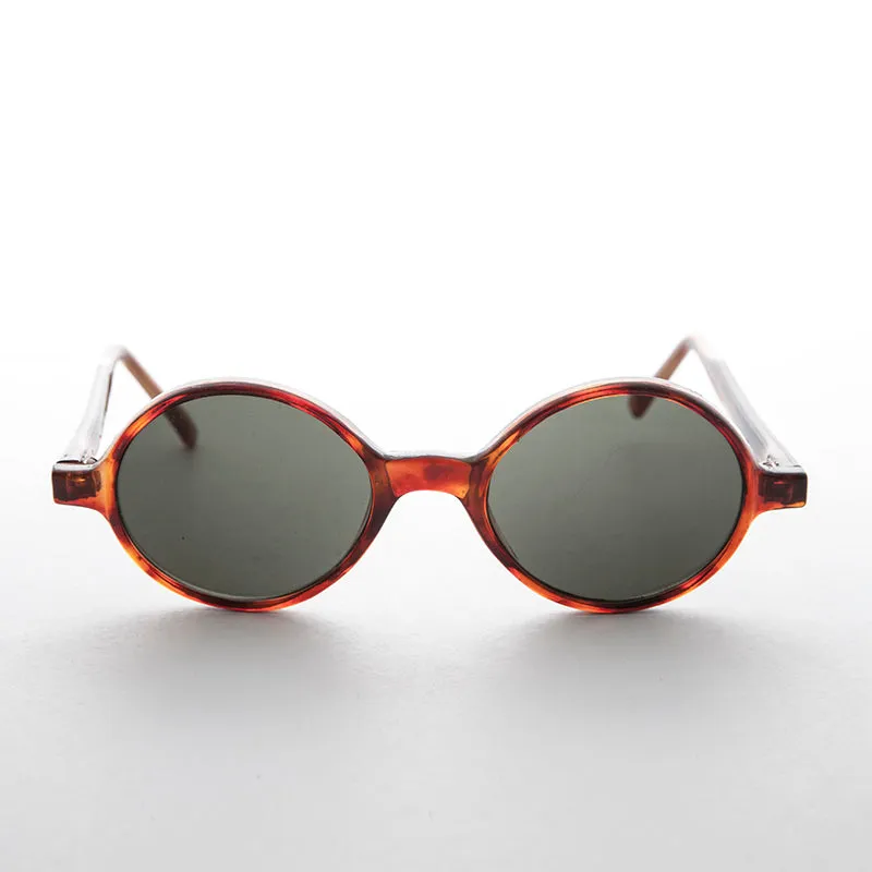 Classic Round Mod Vintage Retro Sunglass - Ashton