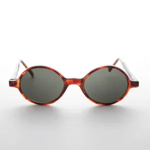 Classic Round Mod Vintage Retro Sunglass - Ashton