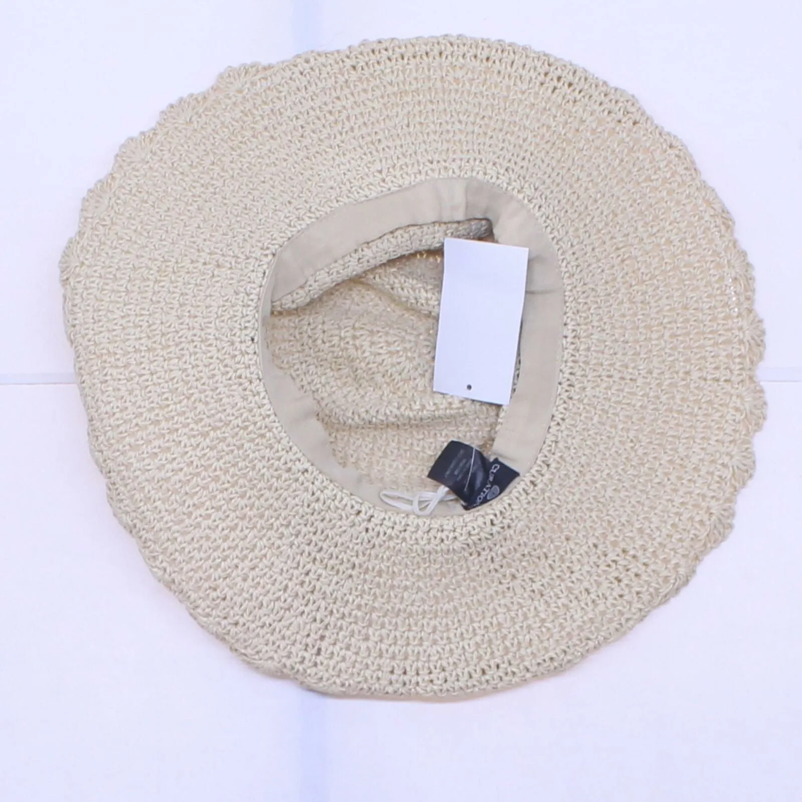 Curations Women's Scalloped Floppy Sun Hat
