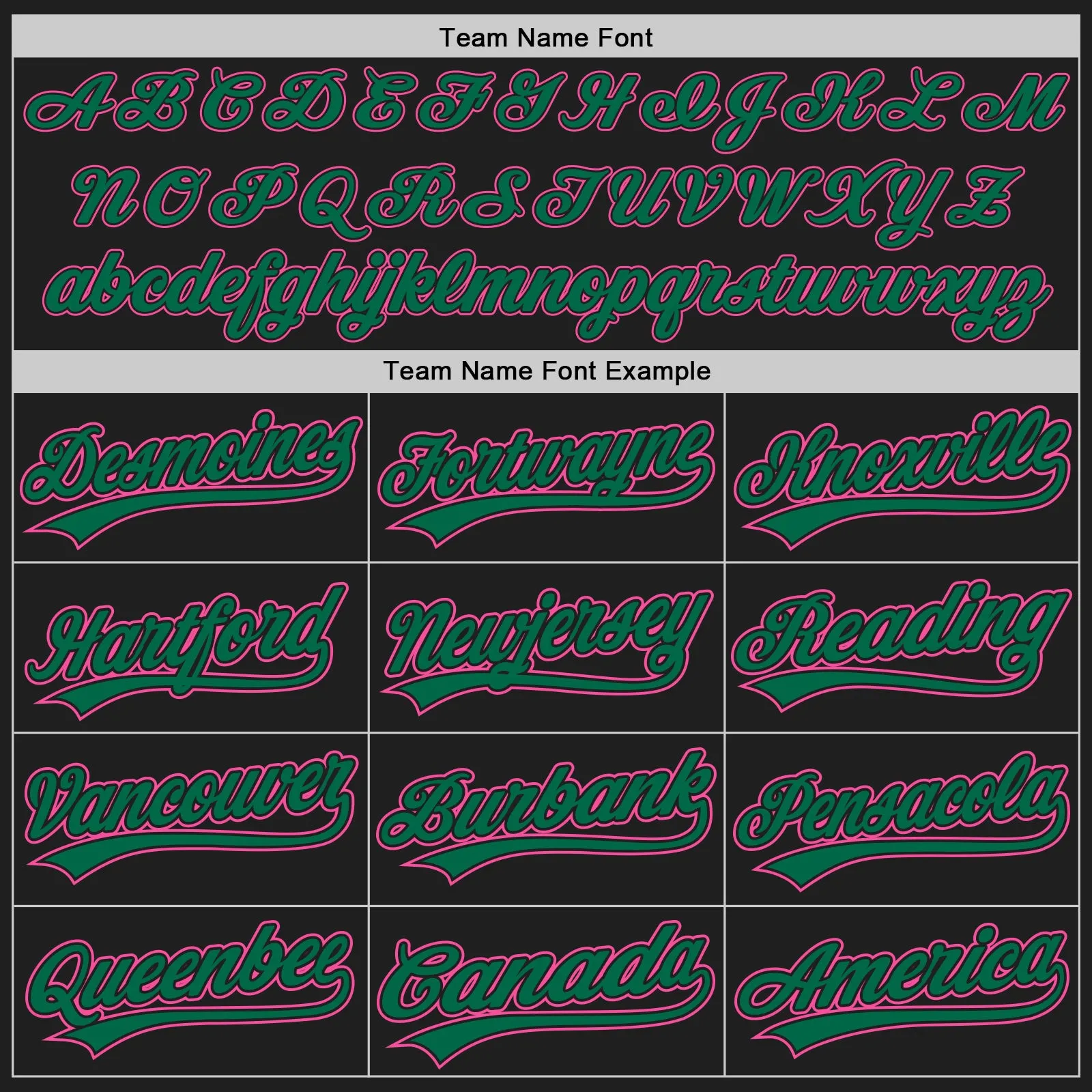 Custom Black Pink-Kelly Green Authentic Baseball Jersey