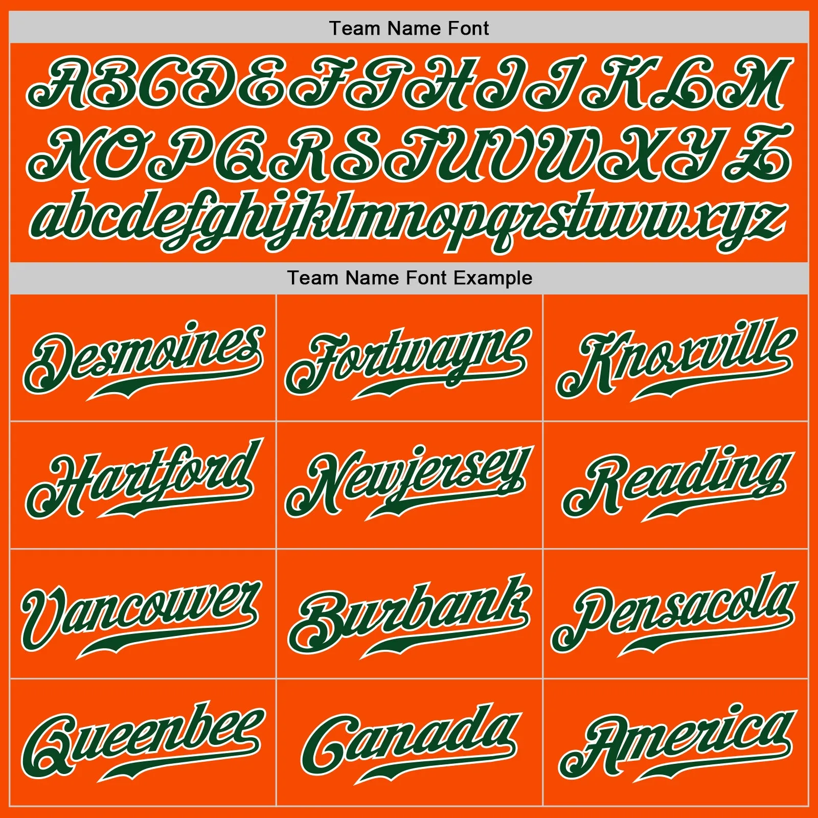 Custom Orange Green-White Authentic Baseball Jersey