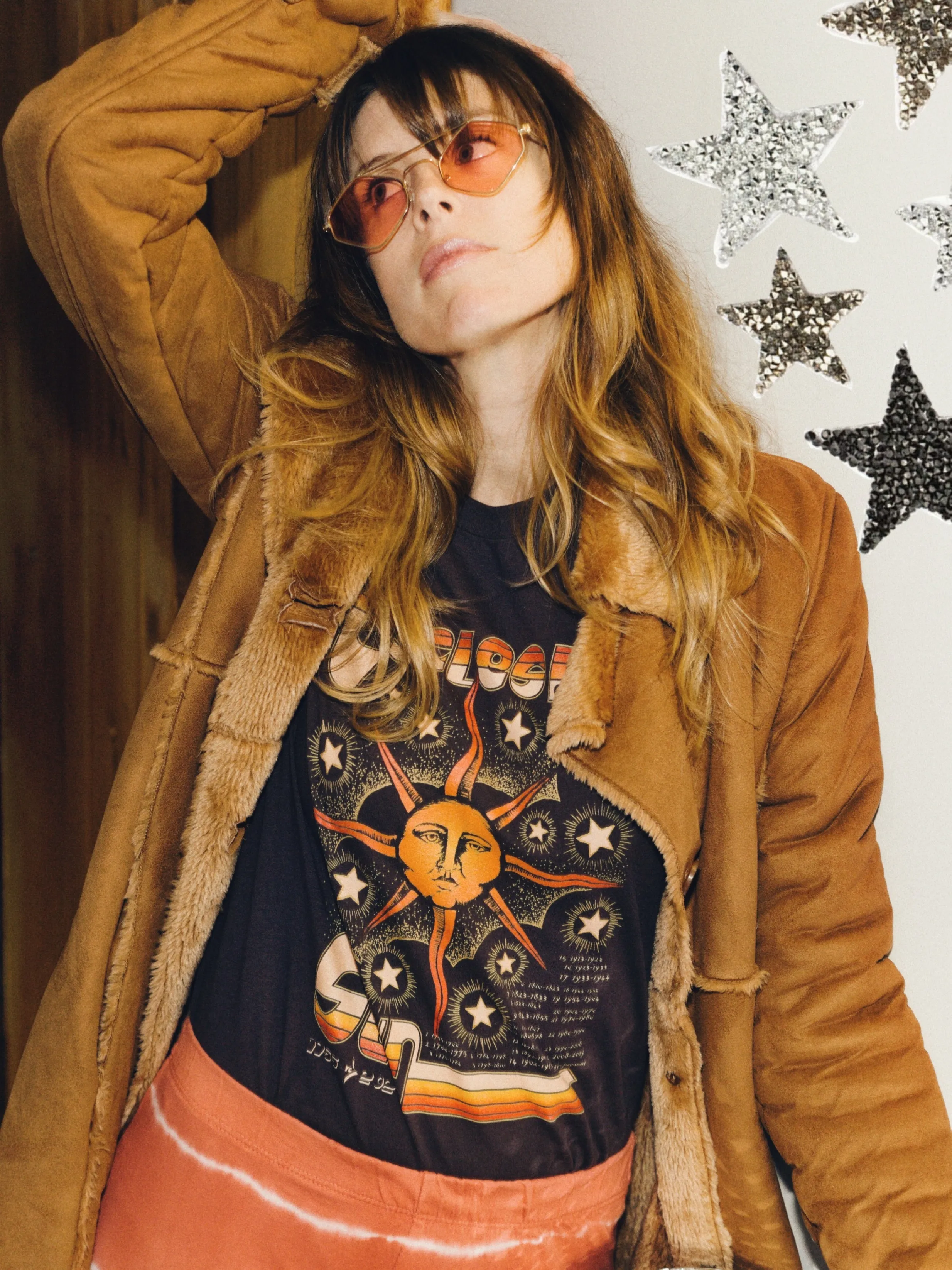 Cycles of The Sun Tee - Chocolate