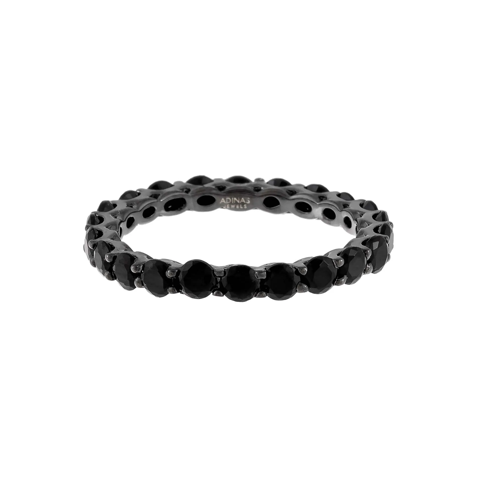CZ Onyx Dainty Ring