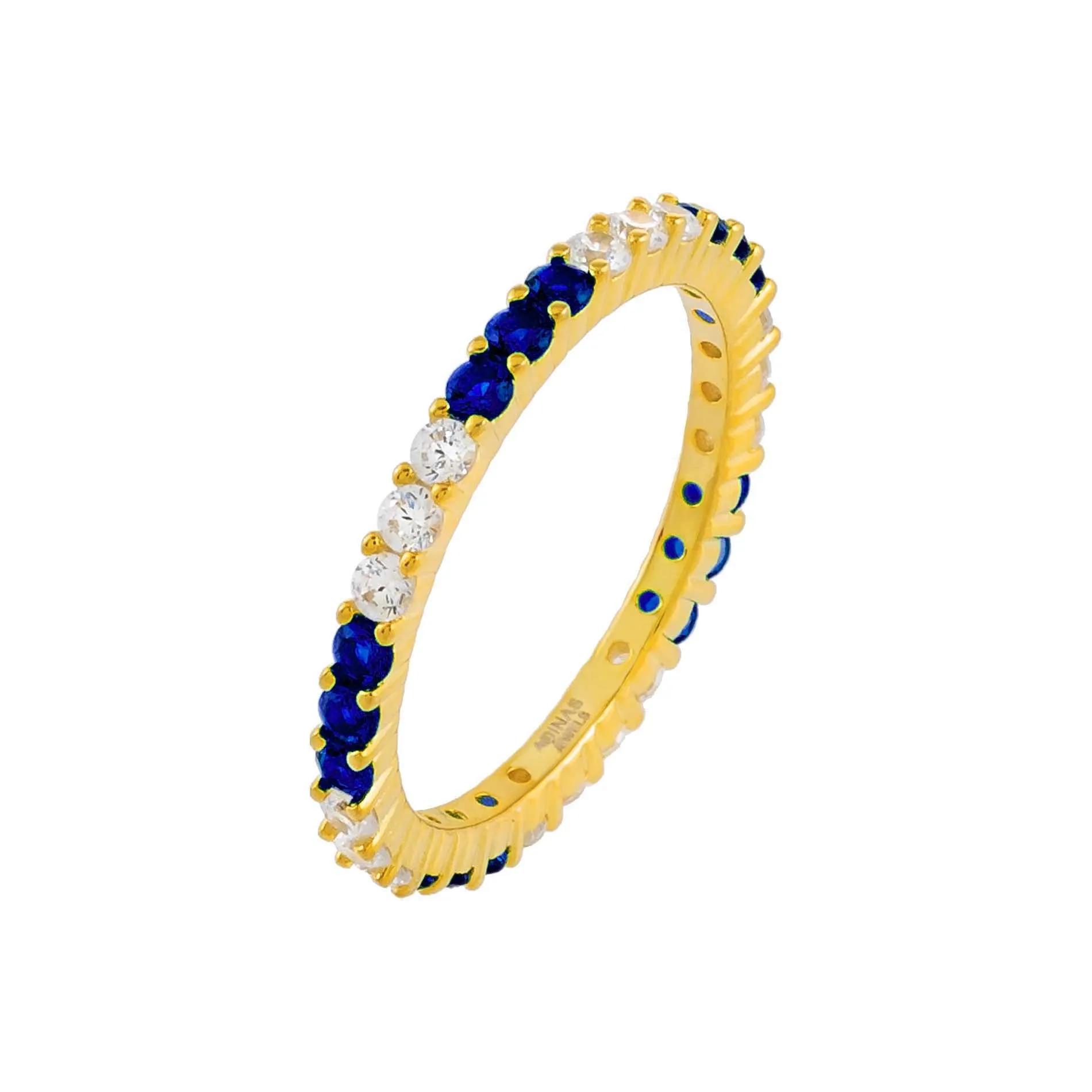 Dainty Colored Two Tone Ring