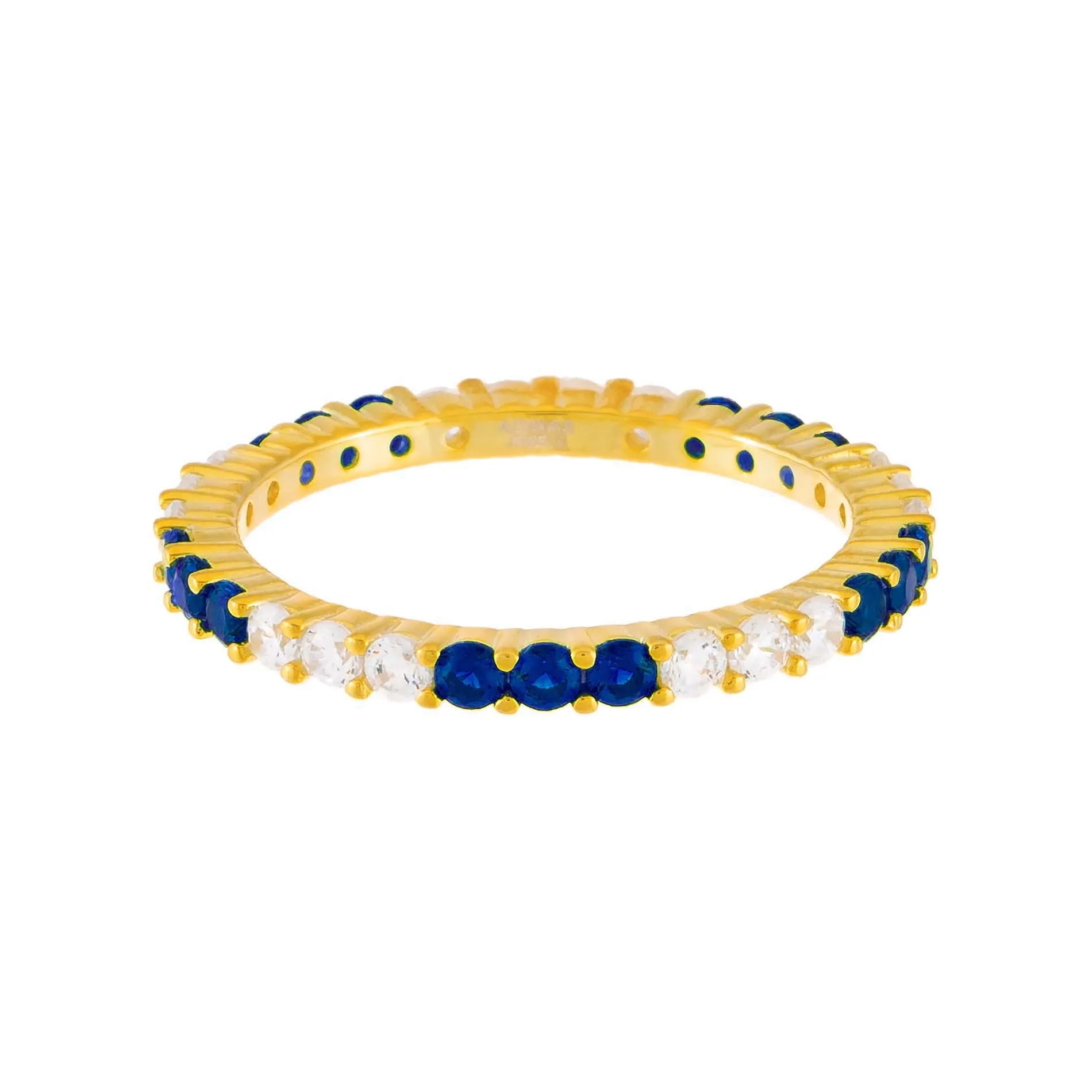 Dainty Colored Two Tone Ring