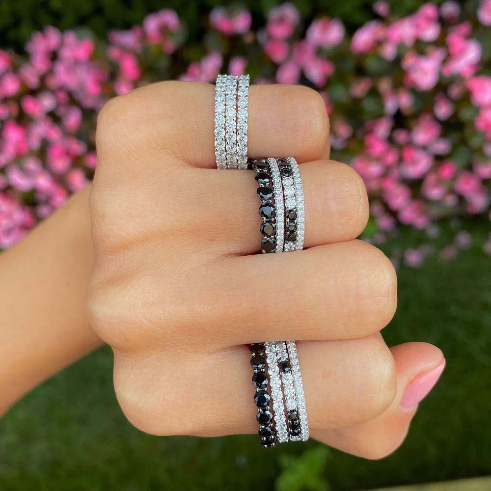 Dainty Colored Two Tone Ring