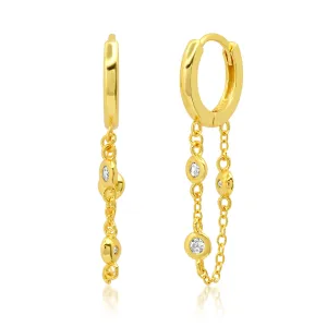 DAINTY DROP HUGGIES, GOLD