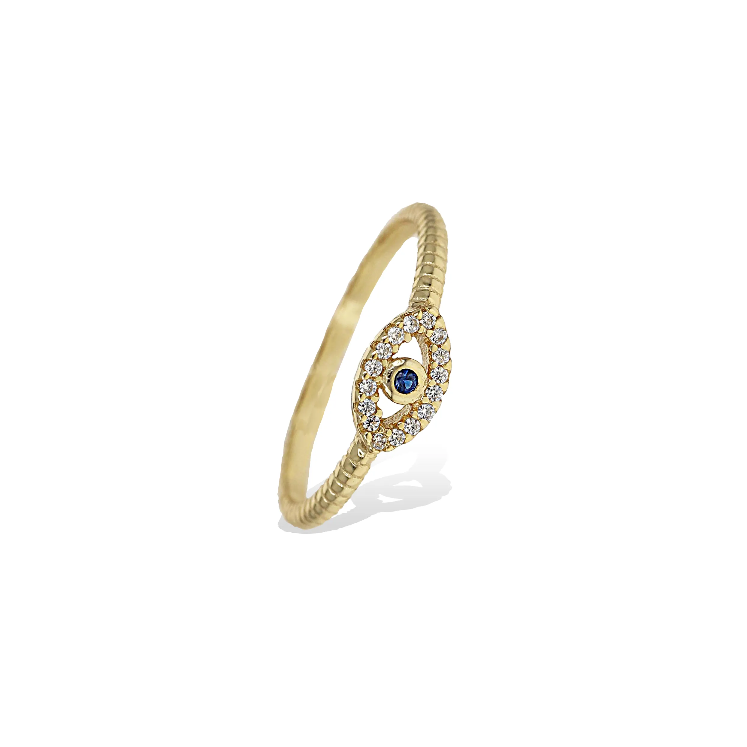 Dainty Evil Eye Ring