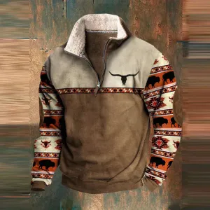 Dave - Comfortable Zip Sweater