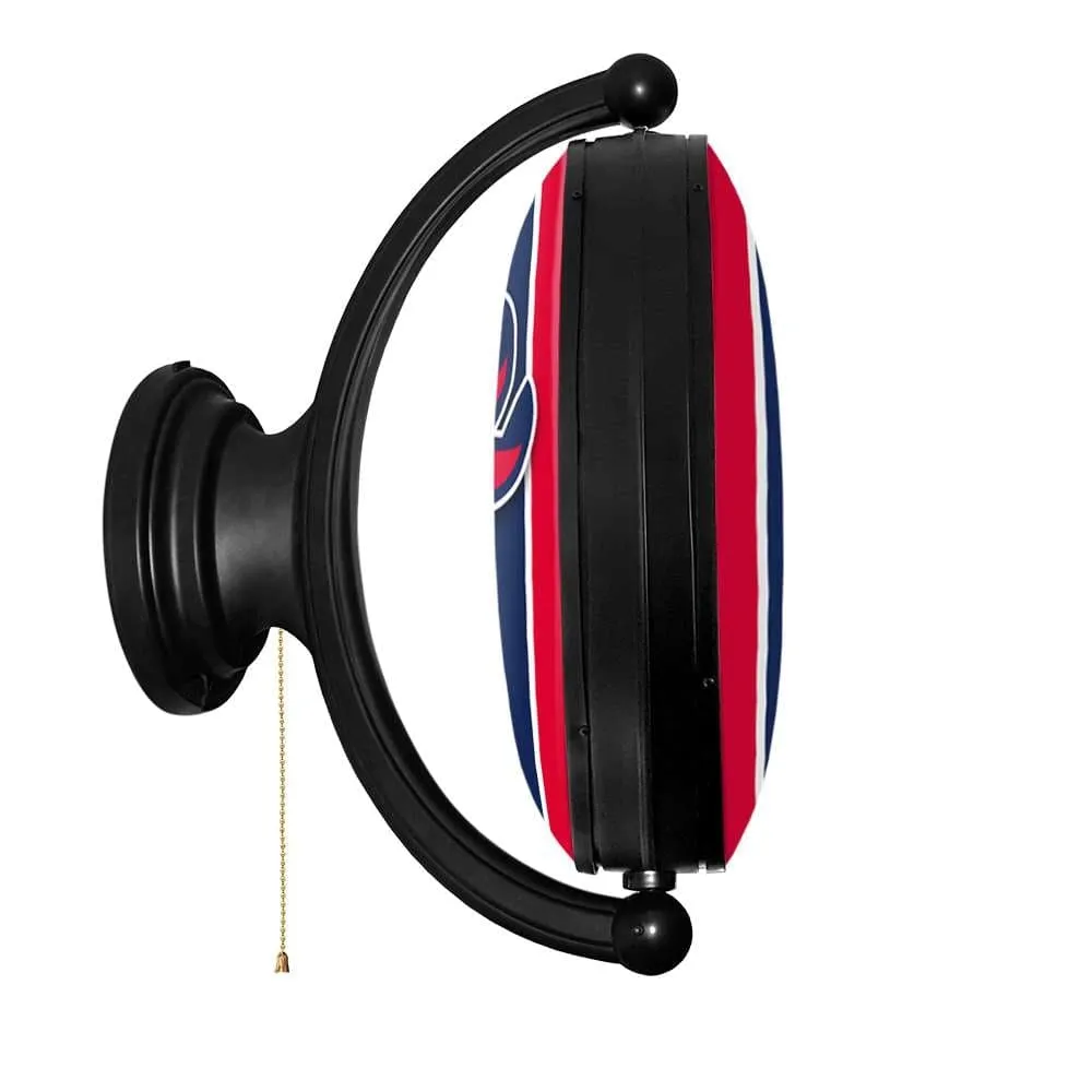 Dayton Flyers: Rudy Flyer - Original Oval Rotating Lighted Wall Sign
