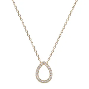 DEWDROP NECKLACE, GOLD