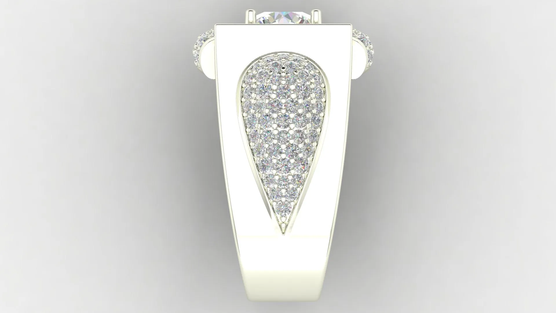 Diamond Structures Ring
