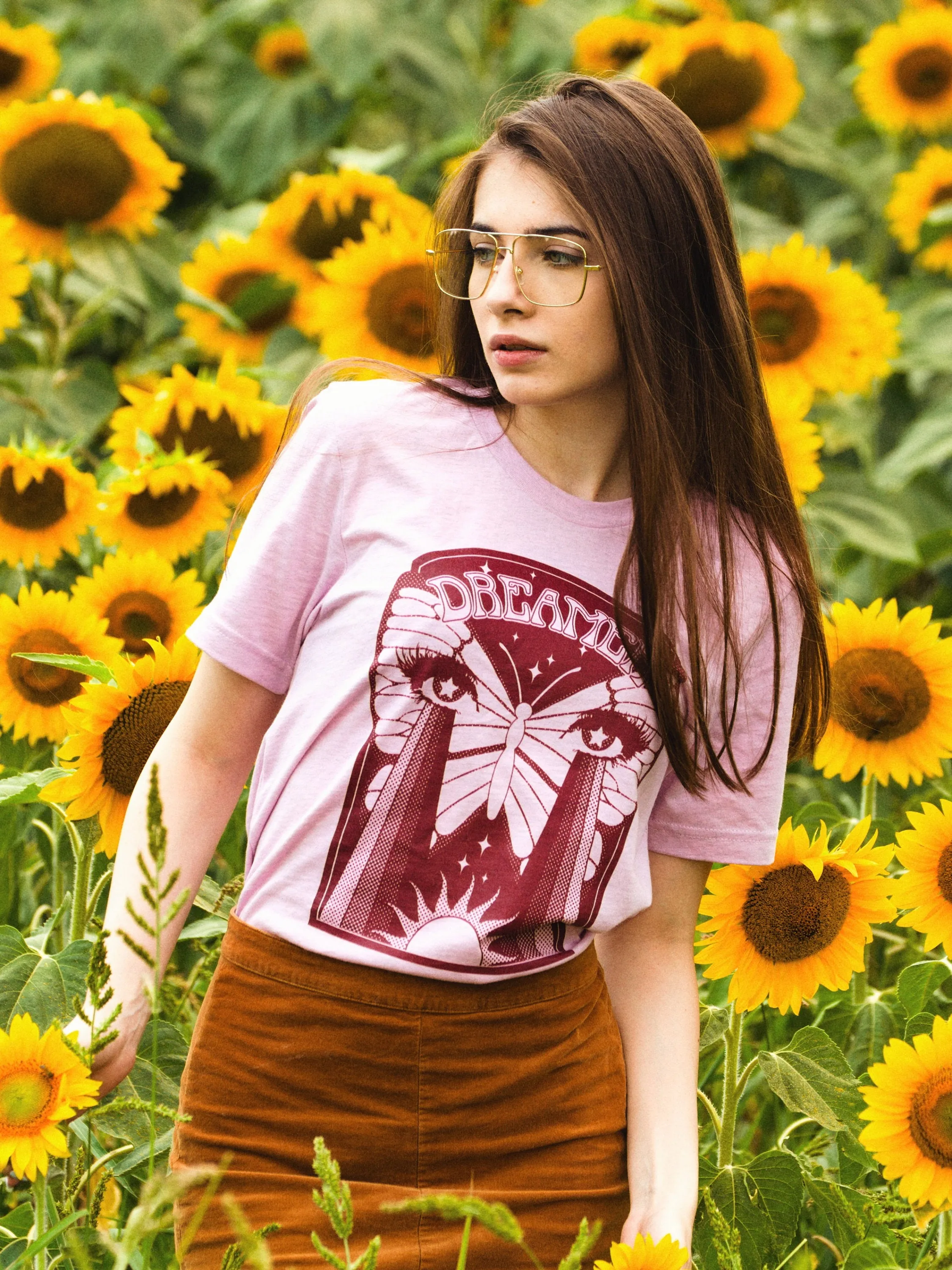 Dreamer Tee - Heather Prism Lilac