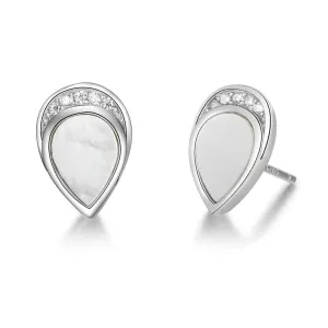 Drop in the Ocean - Sterling Silver Earrings
