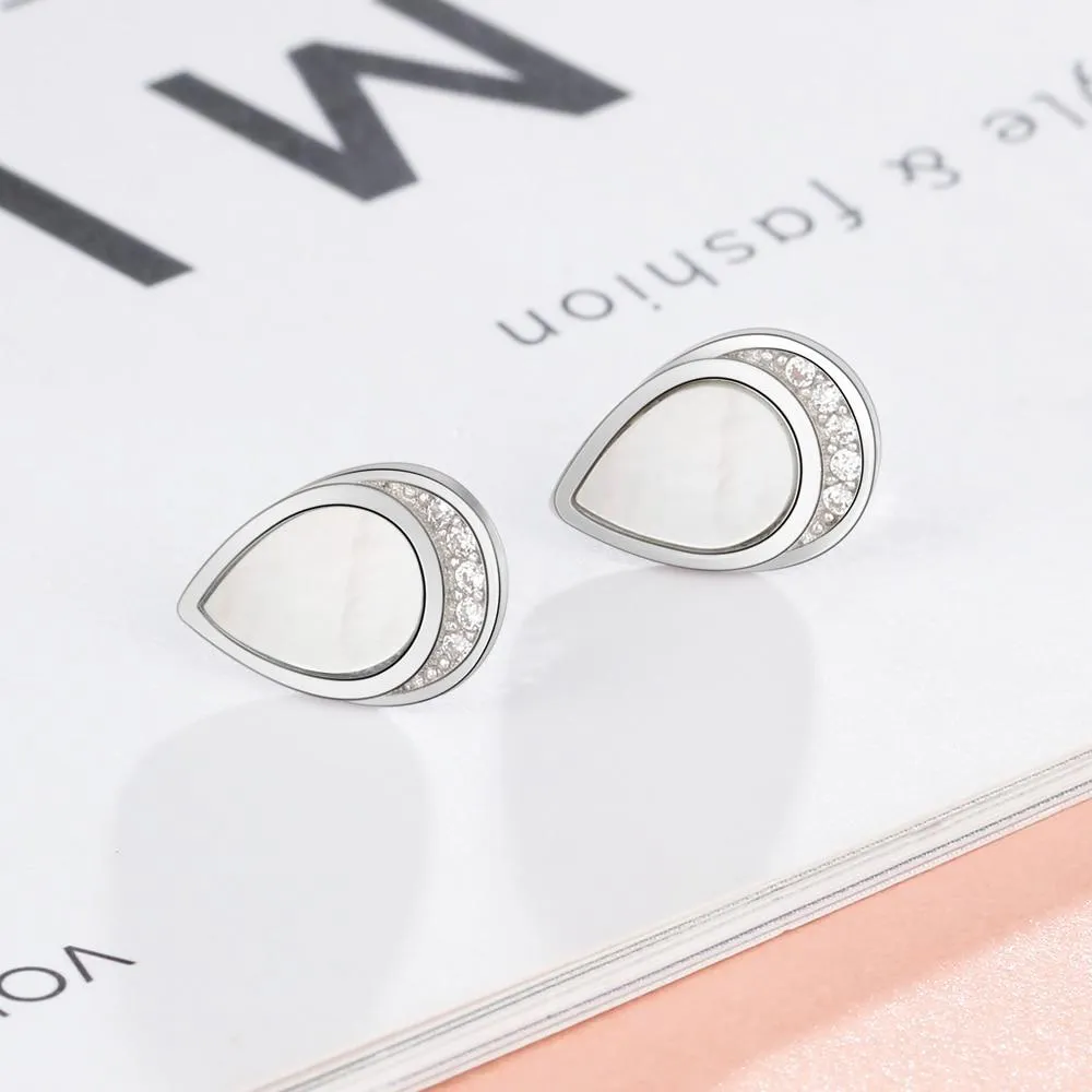 Drop in the Ocean - Sterling Silver Earrings