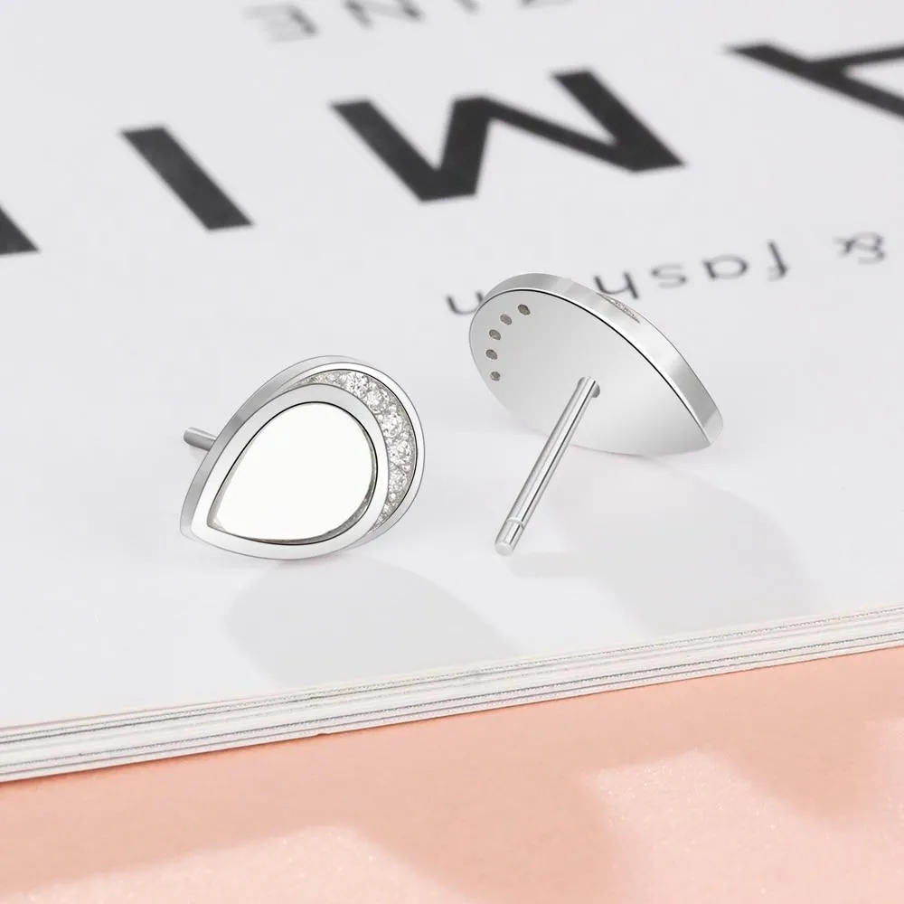 Drop in the Ocean - Sterling Silver Earrings