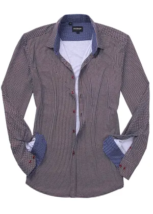 Duchamp London Neat Casual Knit Shirt