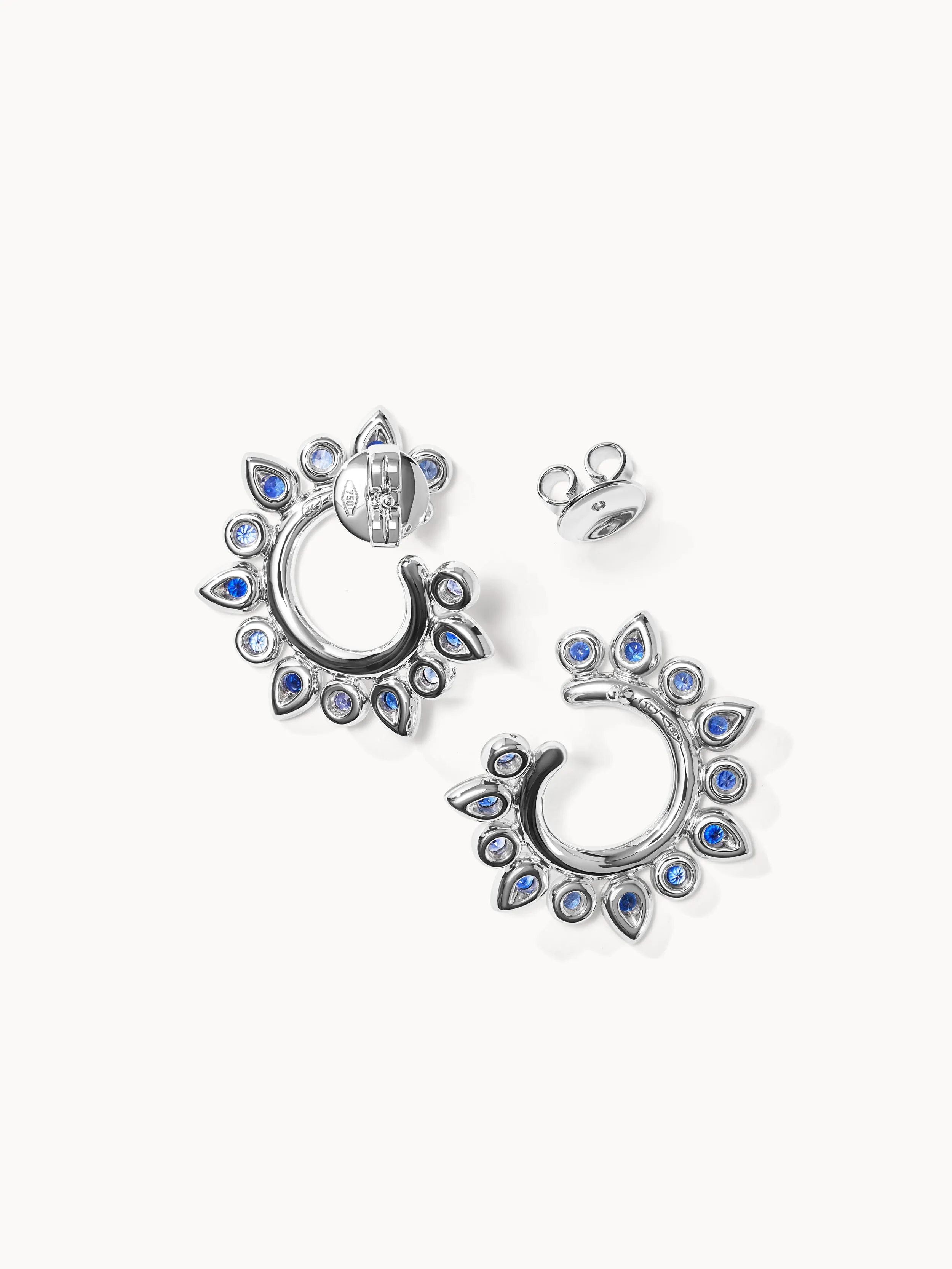Earrings GYPSY Hoop Sun 'Ocean' 'Ocean'