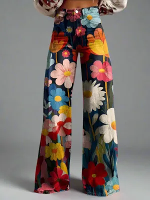Elegant Flared Pants