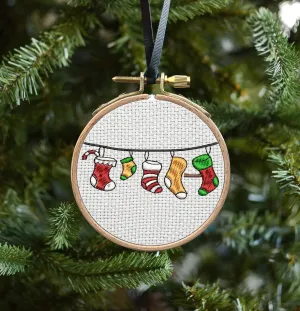 Embroidered Christmas Ornaments