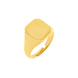Engravable Square Ring