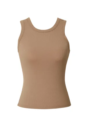 Enid Tan Tank Top