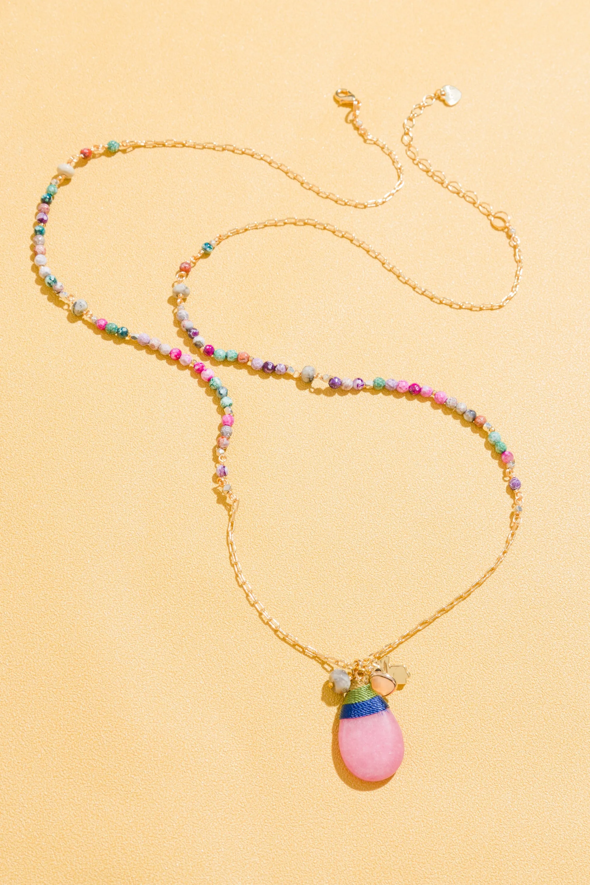 Eriana Beaded Pendant Necklace