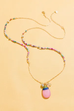 Eriana Beaded Pendant Necklace