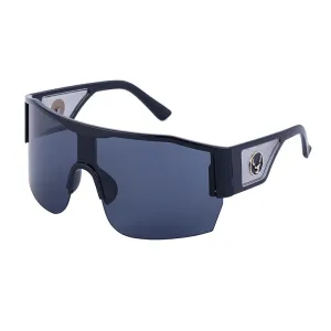 European And American-StyleY2KMillennium Integrated Semi-Rimless Sunglasses Female Stylish Large Frame Sports Windproof Sunglasses Cross-Border Wholesale2023