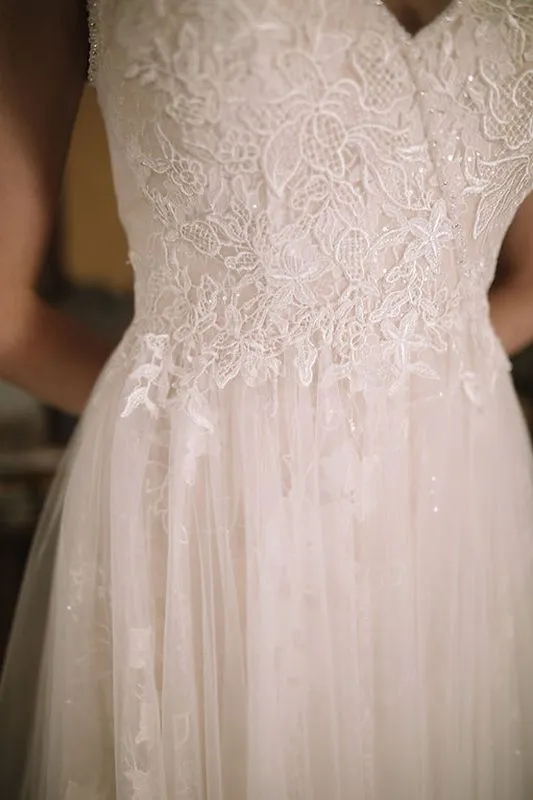 Evelyn Bridals Size 16 S232823 Lennon Ivory Gown