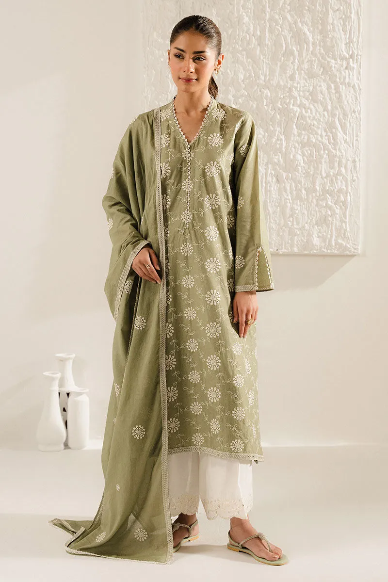 EXQUISITE LUSH-2PC (SHIRT & DUPATTA)