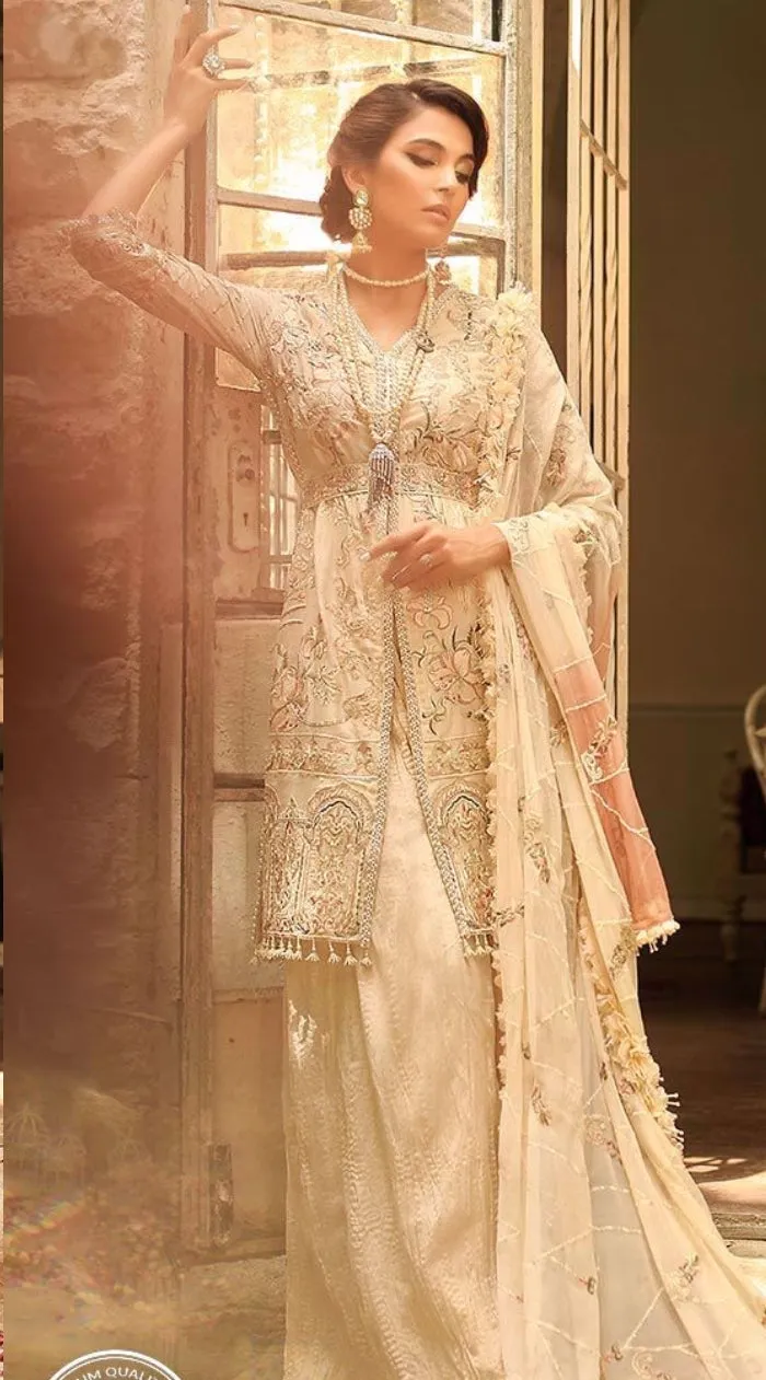 Exquisite sharara dress for engagement # P2643