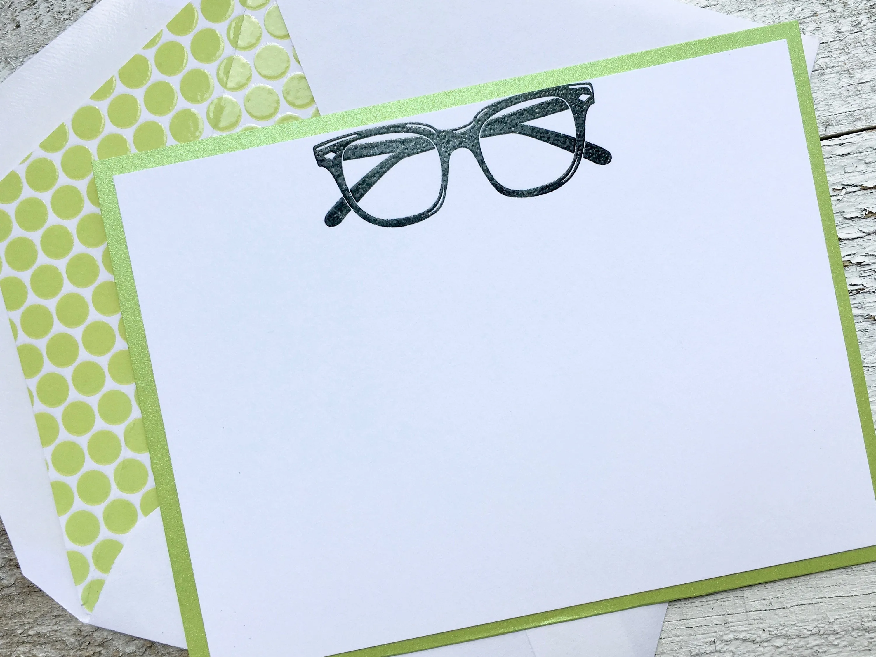 Eyeglass Note Cards