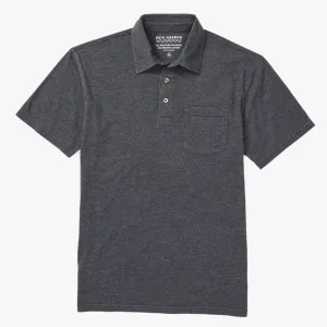 Fair Harbor The Atlantic Polo - Charcoal