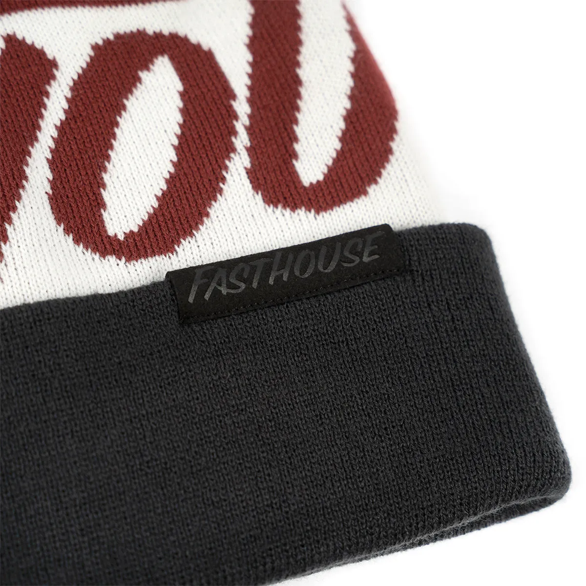 Fastball Youth Beanie - Rust/Smoked Navy